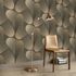 Non-woven wallpaper graphic grey gold metallic 10423-15 1