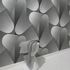Non-woven wallpaper graphic grey silver metallic 10423-29 4