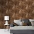 Non-woven wallpaper graphic copper metallic 10423-48 1