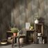 Non-woven wallpaper stripes grey gold metallic 10471-15 1
