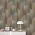 Non-woven wallpaper stripes grey gold metallic 10471-15 4