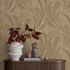 Non-woven wallpaper tropical leaves gold metallic 10476-30 4