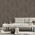 Non-woven wallpaper tropical grey gold metallic 10476-47 1