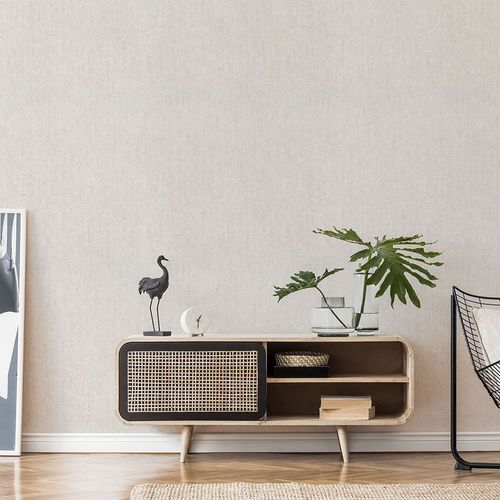 Non-woven wallpaper concrete look grey beige 10389-14