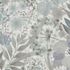Non-woven wallpaper leaves floral white green blue 10506-24 2