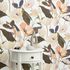 Non-woven wallpaper floral flowers white green 10508-05 5