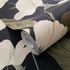 Non-woven wallpaper floral flowers black cream 10508-15 4