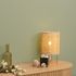 Non-woven wallpaper textile look plain green 10510-07 5