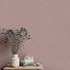 Non-woven wallpaper textile look plain purple red 10510-09 5