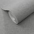 Non-woven wallpaper textile look plain grey 10510-10 4
