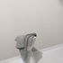 Non-woven wallpaper textile look plain grey cream 10510-14 1