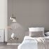 Non-woven wallpaper textile look plain grey brown 10510-33 1