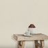 Non-woven wallpaper textile look plain beige grey 10510-38 5