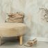 Wallpaper Guido Maria Kretschmer Waves Beige Turquoise 5
