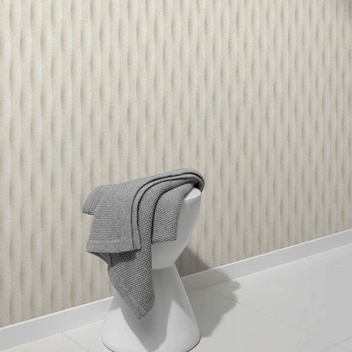 Wallpaper Guido Maria Kretschmer concrete look cream