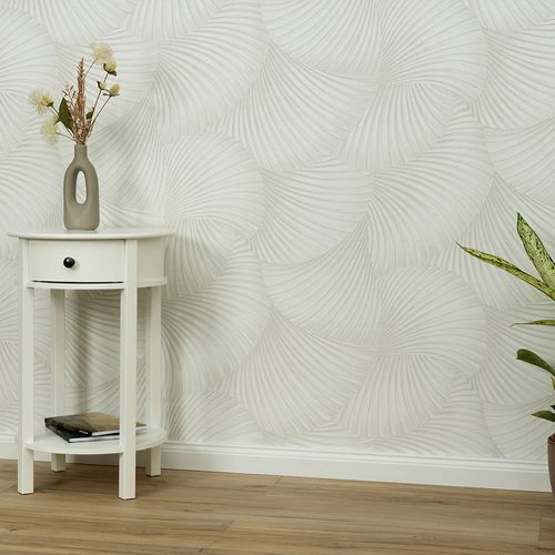 Wallpaper Guido Maria Kretschmer fan cream gray 10525-38