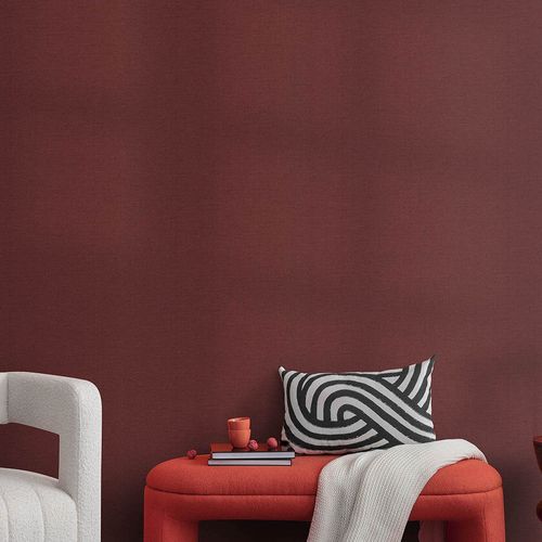 Wallpaper Guido Maria Kretschmer Plain Red 10541-06