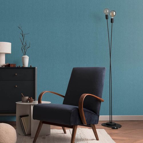 Wallpaper Guido Maria Kretschmer Plain Blue 10542-08