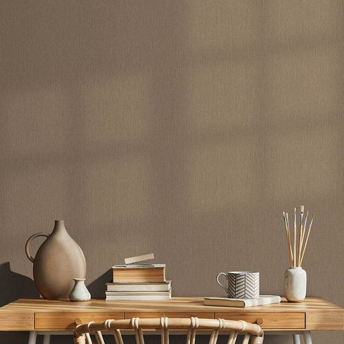 Wallpaper Guido Maria Kretschmer Plain Brown 10542-11