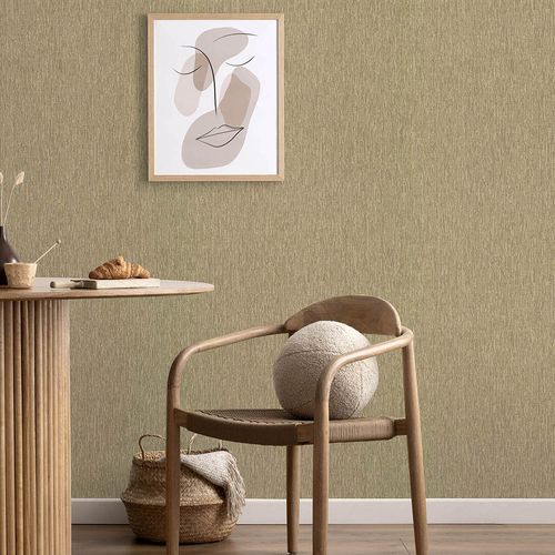 Wallpaper Guido Maria Kretschmer Plain Gold Metallic