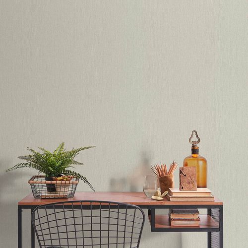 Wallpaper Guido Maria Kretschmer plain beige gray 10542-38