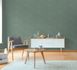 Non-woven wallpaper texture dark green glitter 79095-2 1
