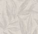 Non-woven wallpaper leaves grey silver metallic 79096-4 3