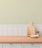 Non-woven wallpaper plain texture green cream 79097-6 7