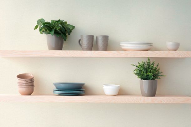 Non-woven wallpaper plain texture cream white 79098-2