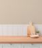 Non-woven wallpaper plain texture beige cream 79098-4 1