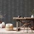 Non-woven wallpaper crocodile grey black gloss 10529-15 1