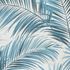 Non-woven wallpaper leaves jungle white blue 10531-19 4