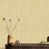 Non-woven wallpaper plain plaster look yellow 10534-27 5
