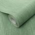 Non-woven wallpaper plain plaster look green 10534-36 3