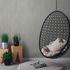 Non-woven wallpaper plain plaster look grey brown 10534-37 1