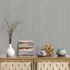 Non-woven wallpaper plain plaster look grey brown 10534-37 5