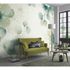 Guido Maria Kretschmer Photo Wallpaper Leaves Green Cream 4