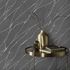 Non-woven wallpaper grain pattern black silver 10440-15 5