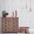 Non-woven wallpaper leaves texture light grey 10459-31 1