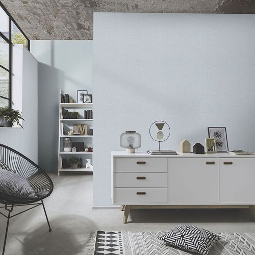 Non-woven wallpaper graphic pattern green silver 10461-35