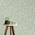 Non-woven wallpaper leaves white green blue 10462-07 5