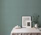 Non-woven wallpaper textile look plain green 10463-07 5
