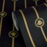 Versace wallpaper stripes black gold metallic 79173-2 4