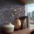 Non-woven wallpaper Floral Trees Abstract Blue Grey 79001-1 5