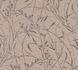 Non-woven wallpaper floral beige silver metallic 79004-3 2