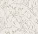 Non-woven wallpaper floral gray silver metallic 79004-4 2