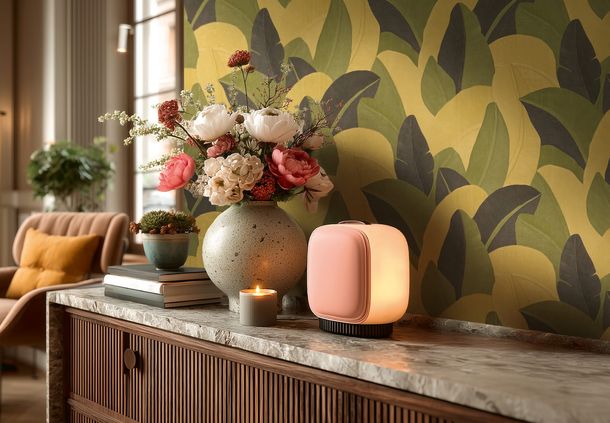 Non-woven wallpaper jungle green black yellow 79039-1