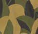 Non-woven wallpaper jungle green black yellow 79039-1 2