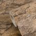 Non-woven wallpaper stone look used look brown gray 79199-1 4