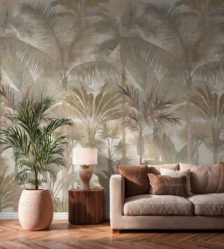Photo wallpaper Jungle Palms Shabby Cream Beige 76190-5